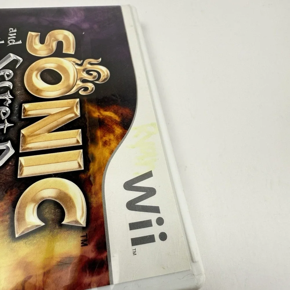 Sonic And The Secret Rings Nintendo Wii Game Complete Manual Tested & Working
